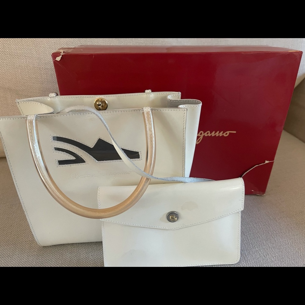 Salvatore Ferragamo leather handbag